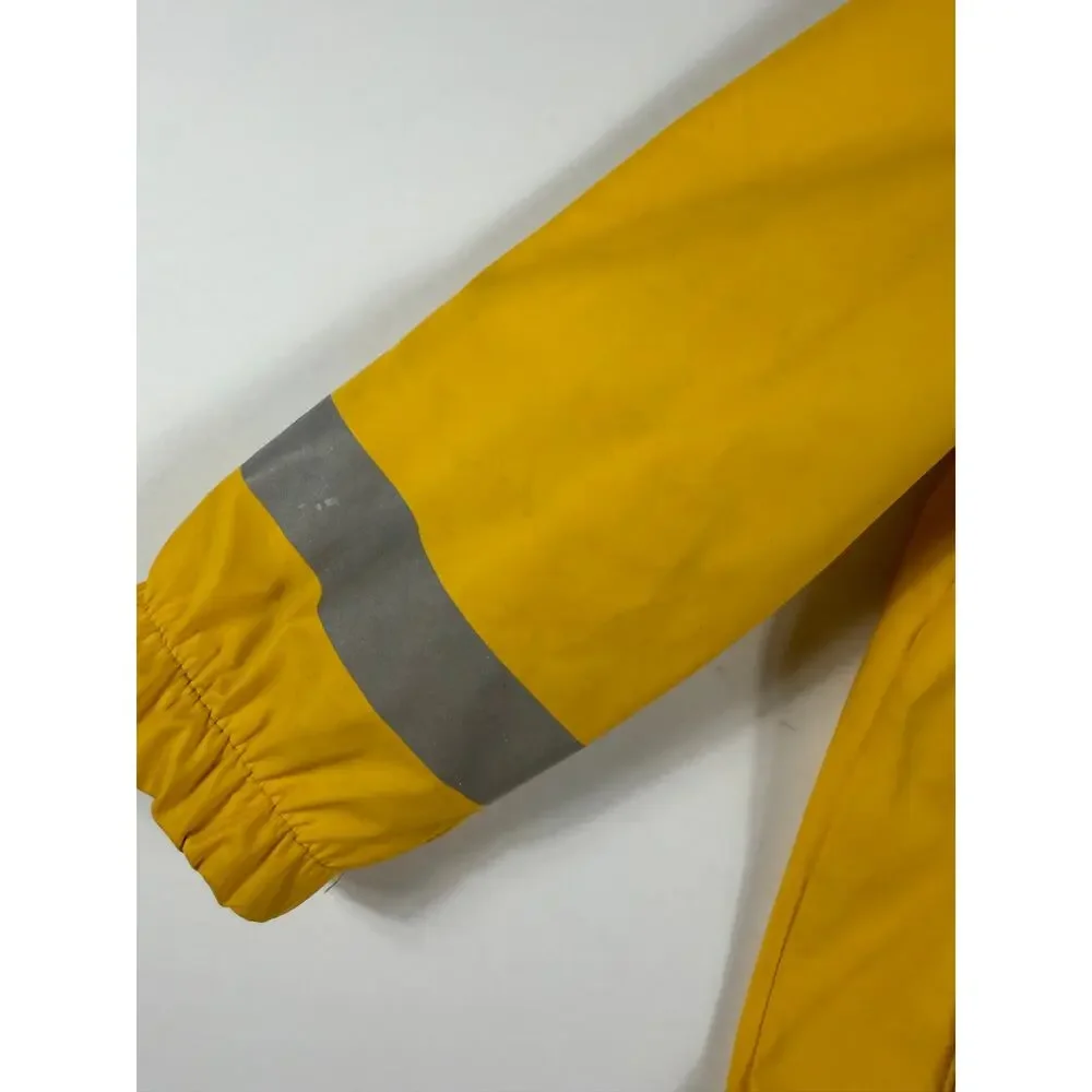 Cat & Jack Yellow Hooded Rain Jacket Toddler size 2